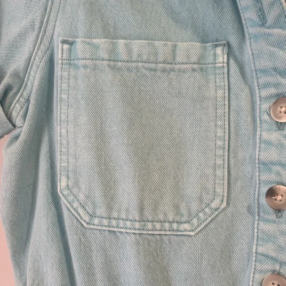 ✨Show Me Your Mumu Denim Romper✨ - Picture 4 of 8